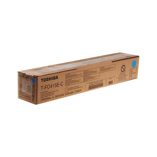 Toshiba T-FC415EC Cyan (Original) – Originalverpackung