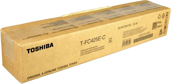 Toshiba T-FC425EC Cyan (Original) – Originalverpackung