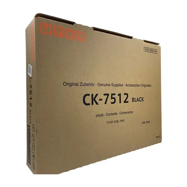 Utax CK-7512 Schwarz (Original) – Originalverpackung